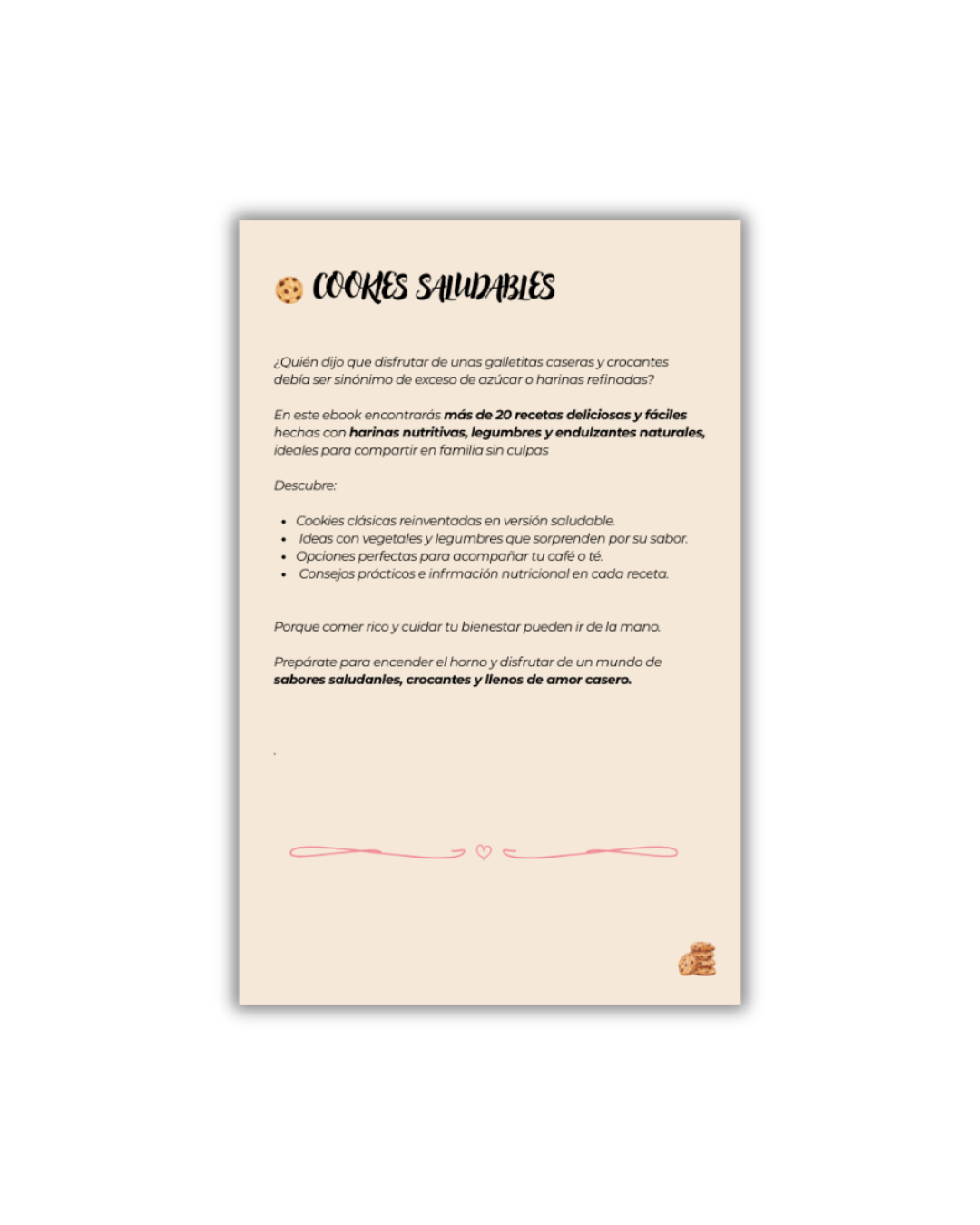 Cookies Saludables